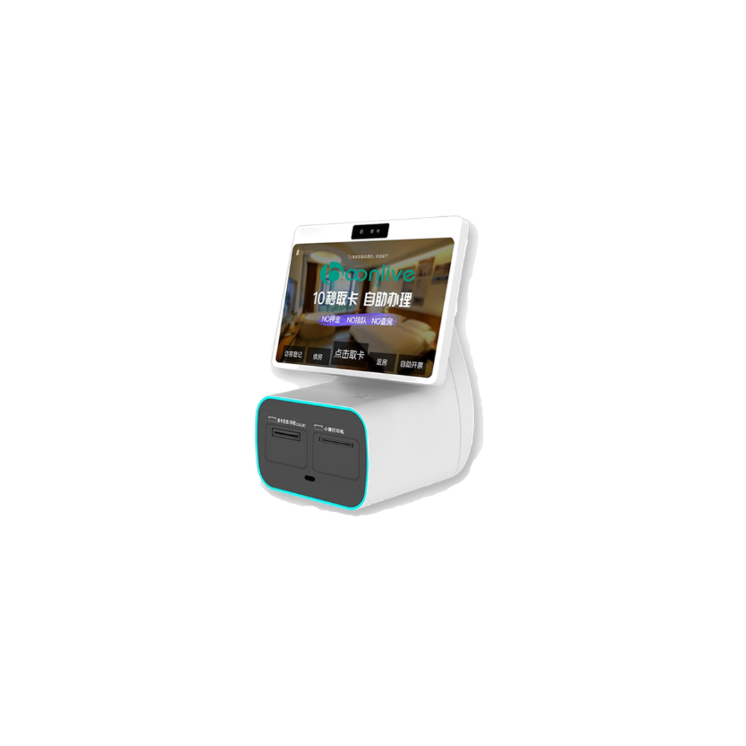 15.6" desktop check in machine